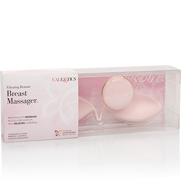 California Exotic Inspire Breast Massager, Перезаряжаемый массажер для груди, с дистанционным управлением California Exotic Inspire Breast Massager, Перезаряжаемый массажер для груди, с дистанционным управлением