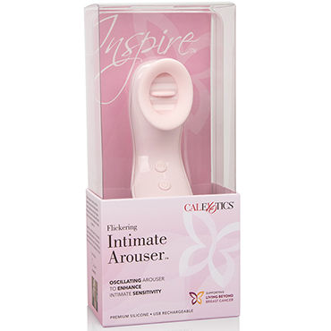 California Exotic Inspire Flickering Intimate Arousal, Перезаряжаемый стимулятор клитора с подвижным язычком и другие товары California Exotic с фото California Exotic Inspire Flickering Intimate Arousal, Перезаряжаемый стимулятор клитора с подвижным язычком и другие товары California Exotic с фото