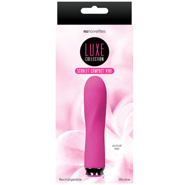 NS Novelties Luxe Compact Vibe Scarlet Pink - фото, отзывы NS Novelties Luxe Compact Vibe Scarlet Pink - фото, отзывы