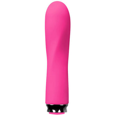 NS Novelties Luxe Compact Vibe Scarlet Pink, Перезаряжаемый вибромассажер NS Novelties Luxe Compact Vibe Scarlet Pink, Перезаряжаемый вибромассажер