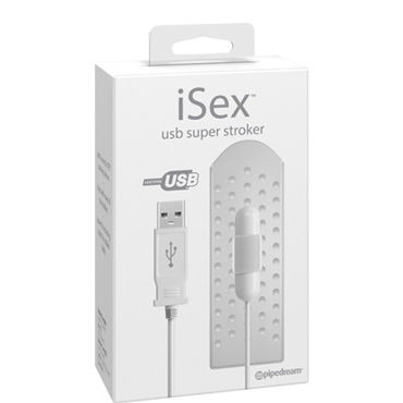 Pipedream iSex USB Super Stroker, Насадка-мастурбатор с вибро-пулей Pipedream iSex USB Super Stroker, Насадка-мастурбатор с вибро-пулей