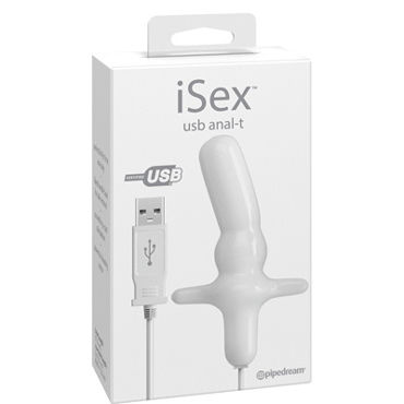 Pipedream iSex USB Anal-T, Анальный стимулятор с вибрацией Pipedream iSex USB Anal-T, Анальный стимулятор с вибрацией