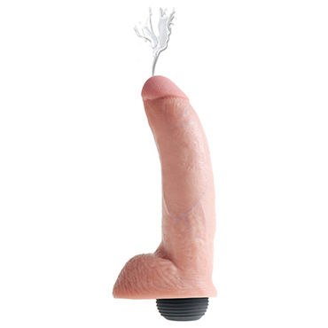 Pipedream Squirting King Cock with Balls, 22.9см - фото, отзывы Pipedream Squirting King Cock with Balls, 22.9см - фото, отзывы