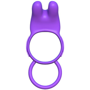 Pipedream Fantasy C-Ringz Twin Teazer Rabbit Ring, Эрекционное кольцо со стимулятором клитора и другие товары Pipedream с фото Pipedream Fantasy C-Ringz Twin Teazer Rabbit Ring, Эрекционное кольцо со стимулятором клитора и другие товары Pipedream с фото