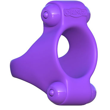 Pipedream Fantasy C-Ringz Squeeze Play Couples Ring - Эрекционное кольцо с двумя виброэлементами - купить в секс шопе Pipedream Fantasy C-Ringz Squeeze Play Couples Ring - Эрекционное кольцо с двумя виброэлементами - купить в секс шопе