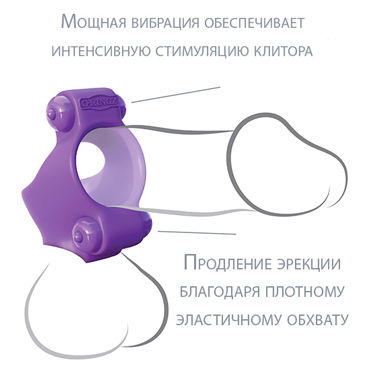 Pipedream Fantasy C-Ringz Squeeze Play Couples Ring - подробные фото в секс шопе Condom-Shop Pipedream Fantasy C-Ringz Squeeze Play Couples Ring - подробные фото в секс шопе Condom-Shop