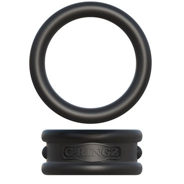 Pipedream Max Width Silicone Rings, черный - Набор эрекцонных колец - купить в секс шопе Pipedream Max Width Silicone Rings, черный - Набор эрекцонных колец - купить в секс шопе