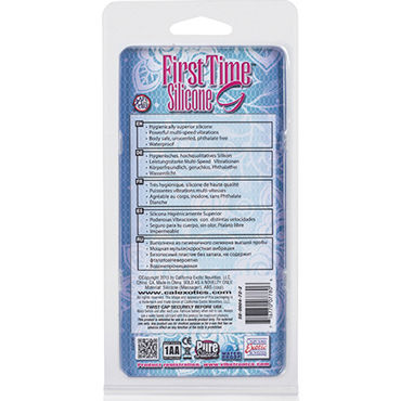 California Exotic First Time Silicone G - Вибромассажер многоскоростной - купить в секс шопе California Exotic First Time Silicone G - Вибромассажер многоскоростной - купить в секс шопе