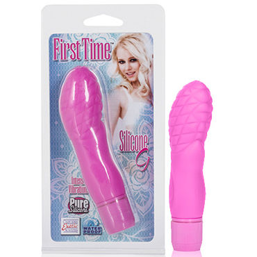 California Exotic First Time Silicone G, Вибромассажер многоскоростной California Exotic First Time Silicone G, Вибромассажер многоскоростной