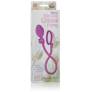 California Exotic Mini Silicone Clitoral Pump, розовая, Мини-помпа California Exotic Mini Silicone Clitoral Pump, розовая, Мини-помпа
