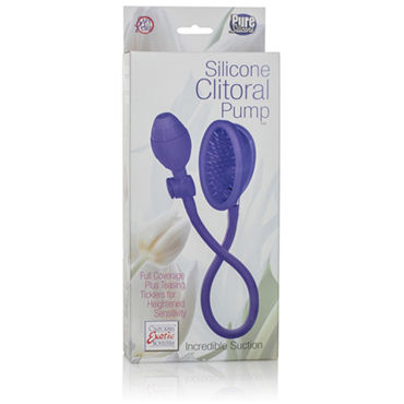 California Exotic Silicone Clitoral Pump, фиолетовая, Помпа из силикона California Exotic Silicone Clitoral Pump, фиолетовая, Помпа из силикона