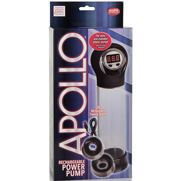 California Exotic Apollo Rechargeable Power Pump, Автоматическая помпа California Exotic Apollo Rechargeable Power Pump, Автоматическая помпа