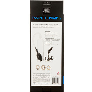 California Exotic His Essential Pump Kit - Набор - купить в секс шопе California Exotic His Essential Pump Kit - Набор - купить в секс шопе