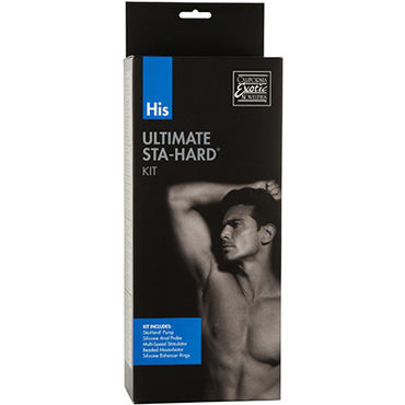 California Exotic His Ultimate Sta-Hard Kit, Анальный набор California Exotic His Ultimate Sta-Hard Kit, Анальный набор