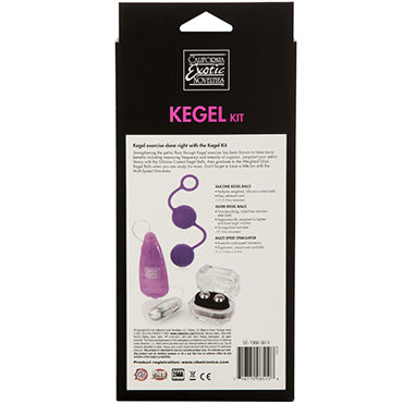 California Exotic Her Kegel Kit - Набор вагинальных шариков - купить в секс шопе California Exotic Her Kegel Kit - Набор вагинальных шариков - купить в секс шопе