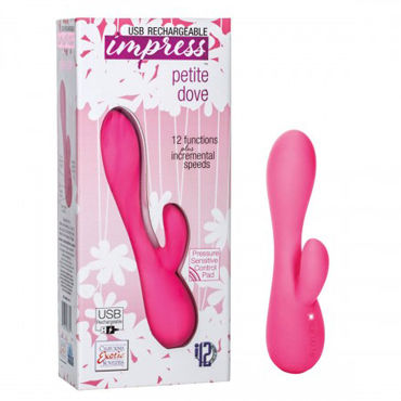 California Exotic Impress Petite Dove, розовый, Вибромассажер перезаряжаемый California Exotic Impress Petite Dove, розовый, Вибромассажер перезаряжаемый