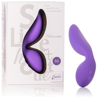 California Exotic Silhouette S3, фиолетовый, Вибромассажер перезаряжаемый California Exotic Silhouette S3, фиолетовый, Вибромассажер перезаряжаемый