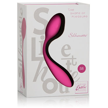 California Exotic Silhouette S8 Pink, Перезаряжаемый вибромассажер California Exotic Silhouette S8 Pink, Перезаряжаемый вибромассажер