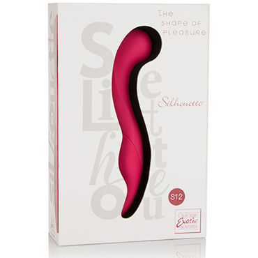 California Exotic Silhouette S12 Red, Вибромассажер G-точки California Exotic Silhouette S12 Red, Вибромассажер G-точки