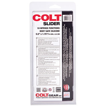 California Exotic Colt Slider, красный - Анальный стимулятор - купить в секс шопе California Exotic Colt Slider, красный - Анальный стимулятор - купить в секс шопе