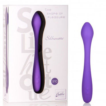 California Exotic Silhouette S10, фиолетовый, Вибромассажер перезаряжаемый California Exotic Silhouette S10, фиолетовый, Вибромассажер перезаряжаемый