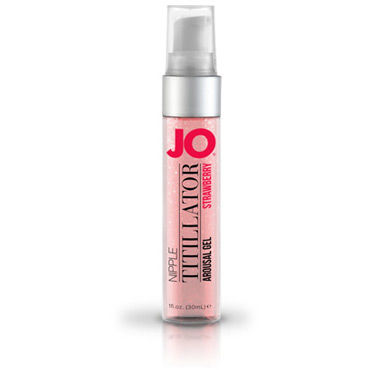 System Jo Nipple Titilator Electric Strawberry, Ароматный стимулирующий гель для сосков, 30 мл System Jo Nipple Titilator Electric Strawberry, Ароматный стимулирующий гель для сосков, 30 мл