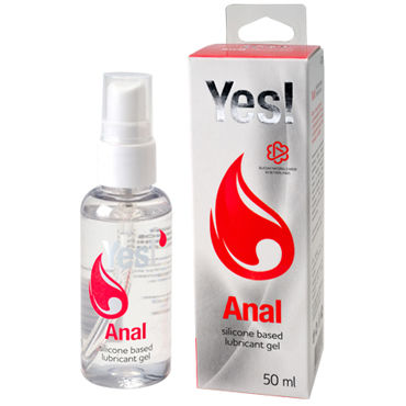 Yes Anal, 50 мл, Анальный лубрикант на силиконовой основе Yes Anal, 50 мл, Анальный лубрикант на силиконовой основе