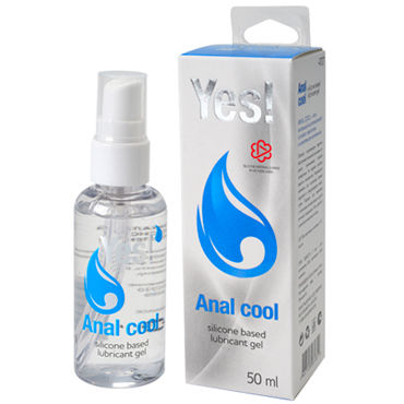 Yes Anal cool, 50 мл, Охлаждающий анальный лубрикант на силиконовой основе Yes Anal cool, 50 мл, Охлаждающий анальный лубрикант на силиконовой основе