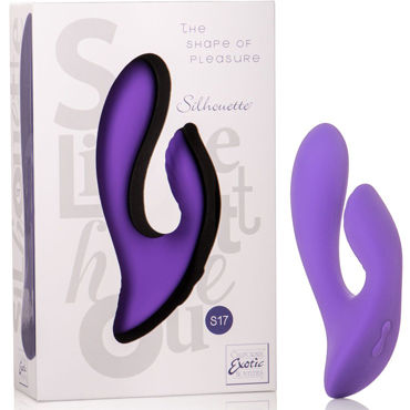 California Exotic Silhouette S17, фиолетовый, Вибромассажер перезаряжаемый California Exotic Silhouette S17, фиолетовый, Вибромассажер перезаряжаемый