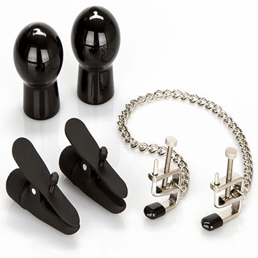 California Exotic His Nipple Kit, Эротический набор для мужчин California Exotic His Nipple Kit, Эротический набор для мужчин
