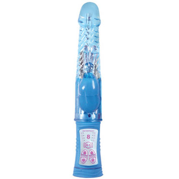 NS Novelties Deluxe Slim Rabbit, голубой - фото, отзывы NS Novelties Deluxe Slim Rabbit, голубой - фото, отзывы