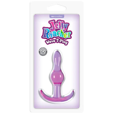 NS Novelties Jelly Rancher Wave T-Plug, фиолетовая - фото, отзывы NS Novelties Jelly Rancher Wave T-Plug, фиолетовая - фото, отзывы