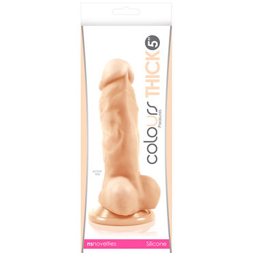 NS Novelties Colours Pleasures Thick, 18см - фото, отзывы NS Novelties Colours Pleasures Thick, 18см - фото, отзывы