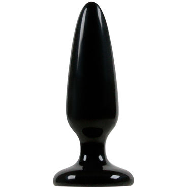 NS Novelties Jelly Rancher Pleasure Plug, черная, Анальная пробка малая NS Novelties Jelly Rancher Pleasure Plug, черная, Анальная пробка малая