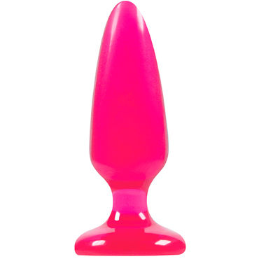 NS Novelties Jelly Rancher Pleasure Plug, розовая, Анальная пробка средняя NS Novelties Jelly Rancher Pleasure Plug, розовая, Анальная пробка средняя