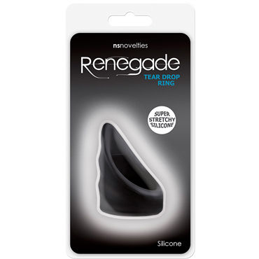 NS Novelties Renegade Tear Drop Ring, черное - фото, отзывы NS Novelties Renegade Tear Drop Ring, черное - фото, отзывы