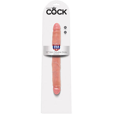 Pipedream King Slim Double Dildo, 30см, Фаллоимитатор двухсторонний Pipedream King Slim Double Dildo, 30см, Фаллоимитатор двухсторонний