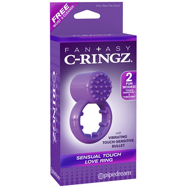 Pipedream Fantasy C-Ringz Sensual Touch Love Ring, фиолетовое - фото, отзывы Pipedream Fantasy C-Ringz Sensual Touch Love Ring, фиолетовое - фото, отзывы
