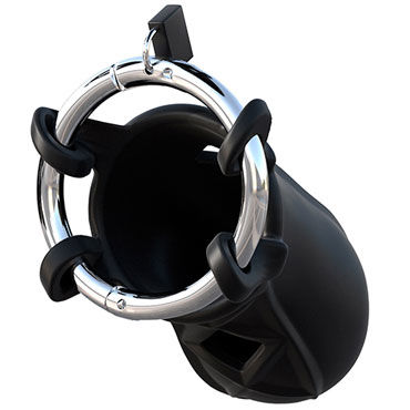 Новинка раздела Секс игрушки - Pipedream Extreme Silicone Cock Blocker, черный Новинка раздела Секс игрушки - Pipedream Extreme Silicone Cock Blocker, черный