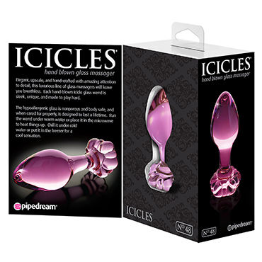 Новинка раздела Секс игрушки - Pipedream Icicles № 48, розовый Новинка раздела Секс игрушки - Pipedream Icicles № 48, розовый