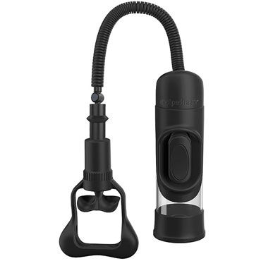 Pipedream Perfect Touch Vibrating Penis Pump, черная - фото, отзывы Pipedream Perfect Touch Vibrating Penis Pump, черная - фото, отзывы