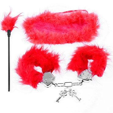 Pipedream Feather Fantasy Kit, красный - фото, отзывы Pipedream Feather Fantasy Kit, красный - фото, отзывы