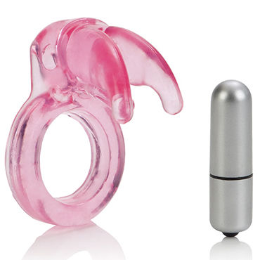 California Exotic Triple Clit Flicker, розовое, Вибро-кольцо и другие товары California Exotic с фото California Exotic Triple Clit Flicker, розовое, Вибро-кольцо и другие товары California Exotic с фото