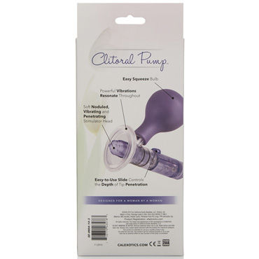 California Exotic Penetrating Mini Clit Pump, фиолетовая - подробные фото в секс шопе Condom-Shop California Exotic Penetrating Mini Clit Pump, фиолетовая - подробные фото в секс шопе Condom-Shop