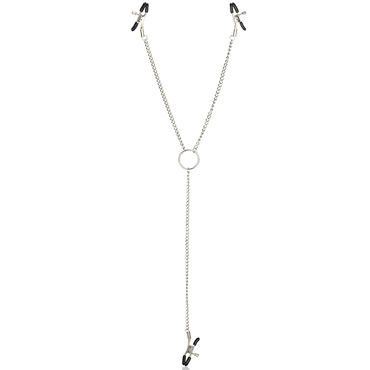 California Exotic Nipple Play Triple Intimate Clamps, серебристые - фото, отзывы California Exotic Nipple Play Triple Intimate Clamps, серебристые - фото, отзывы