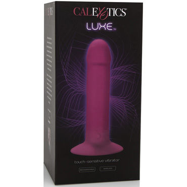 California Exotic Luxe Touch Sensitive Vibrator, розовый, Фаллоимитатор перезаряжаемый California Exotic Luxe Touch Sensitive Vibrator, розовый, Фаллоимитатор перезаряжаемый