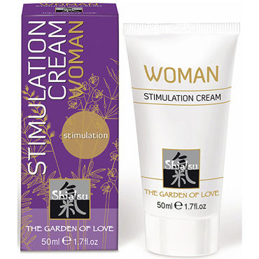 Shiatsu Stimulation Cream Woman, 50мл, Стимулирующий крем для женщин Shiatsu Stimulation Cream Woman, 50мл, Стимулирующий крем для женщин