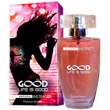 Natural Instinct Life is Good для женщин, 50 мл, Духи с феромонами Natural Instinct Life is Good для женщин, 50 мл, Духи с феромонами