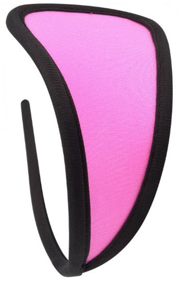 Fetish Fantasy Lingerie Strapless Thong, розовые - С-стринги, без бретелек - купить в секс шопе Fetish Fantasy Lingerie Strapless Thong, розовые - С-стринги, без бретелек - купить в секс шопе