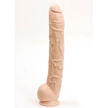 Doc Johnson Dick Rambone телесный, Фаллоимитатор на присоске с мошонкой и другие товары Doc Johnson с фото Doc Johnson Dick Rambone телесный, Фаллоимитатор на присоске с мошонкой и другие товары Doc Johnson с фото
